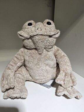 Cuddly Quarry Critters Brown Plush Frog / Toad Stuffed/ Plush Animal